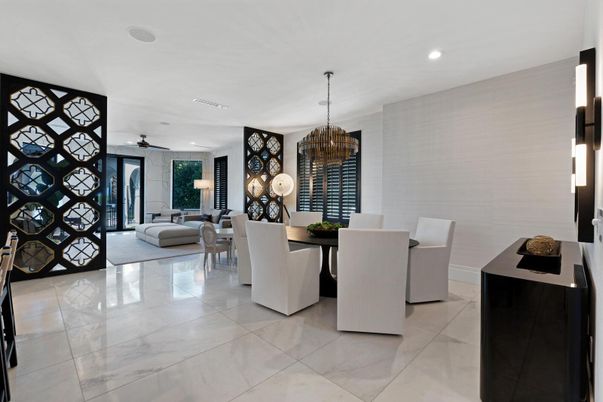 Chandelier, Dining room, Interior, Recessed Lighting