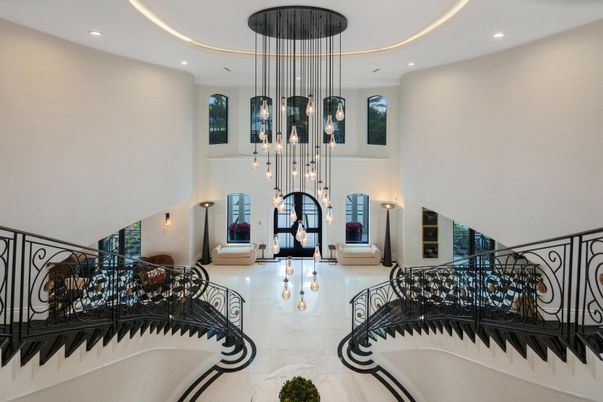 Interior, Marble, Pendant Lights, Recessed Lighting