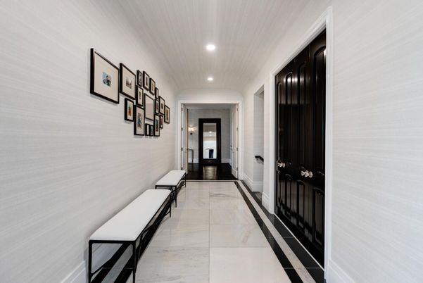 Interior, Marble, Recessed Lighting