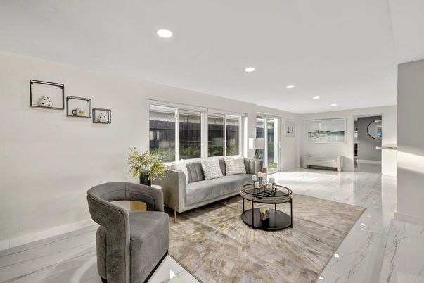 Interior, Living room, Marble, Recessed Lighting