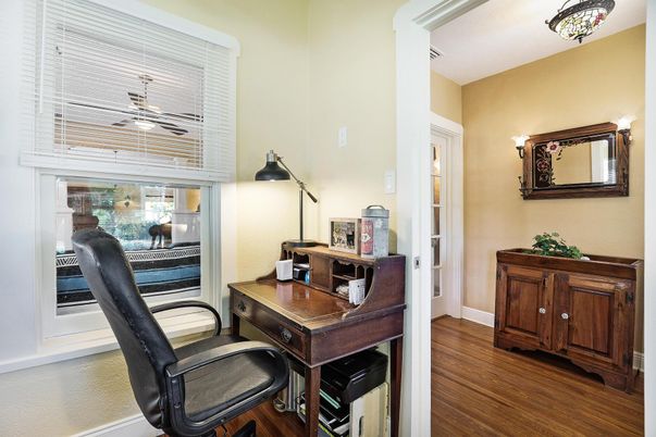 Home Office, Interior, Wood Texture Flooring
