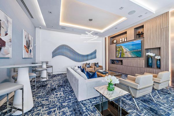 Interior, Living room, Pendant Lights, Recessed Lighting, Wooden Walls