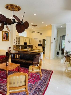 Interior, Kitchen, Living room, Recessed Lighting