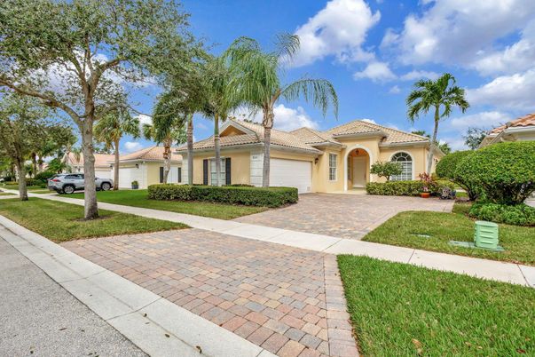 Attached, Backyard, Exterior, Facade, Mediterranean