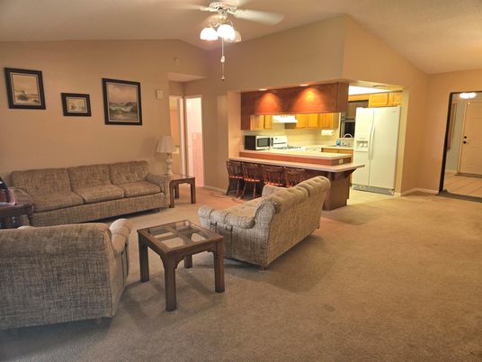 Interior, Kitchen, Living room, Stainless Steel Appliances