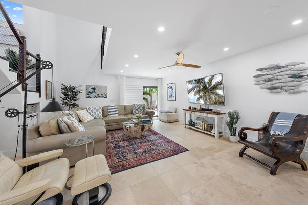 Fireplace, Interior, Living room, Recessed Lighting