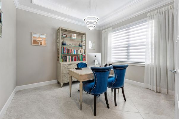 Home Office, Interior, Pendant Lights