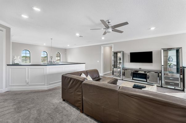 Interior, Kitchen, Living room, Recessed Lighting