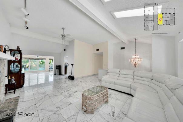 Chandelier, Fireplace, Interior, Living room, Marble, Pendant Lights