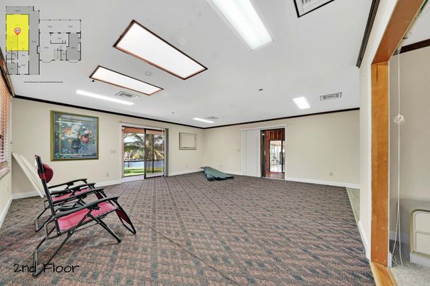 Fitness Equipment, Interior, Recessed Lighting