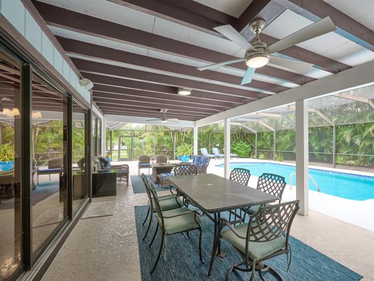 Dining room, Glass Ceilings, Interior, Pool, Sun Room