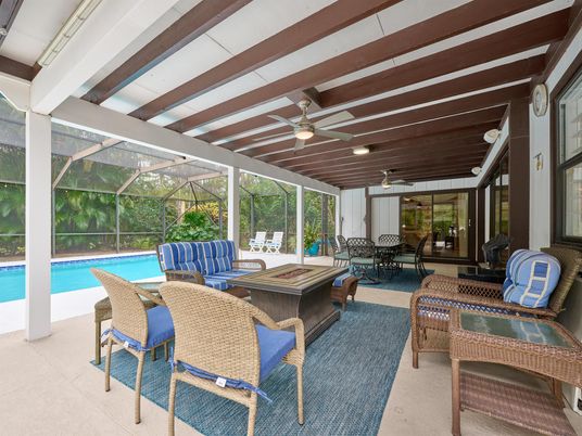 Dining room, Glass Ceilings, Interior, Pool, Sun Room