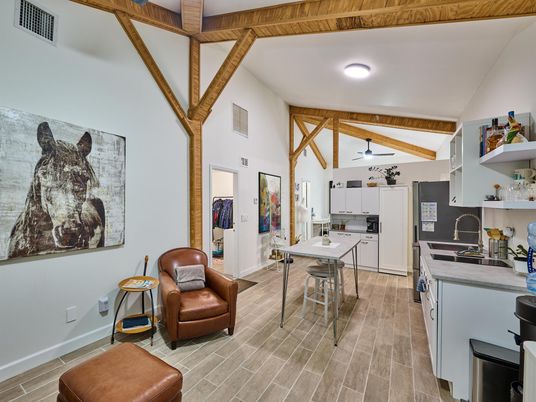 Interior, Kitchen, Wooden Beams, Wood Texture Flooring