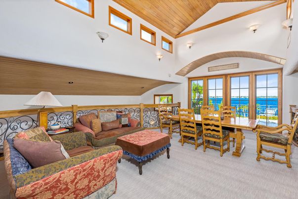 Dining room, Interior, Living room, Water, Wooden Ceilings