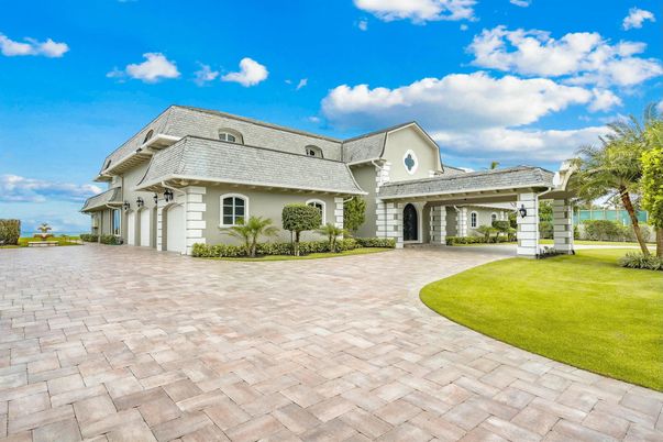 Backyard, Exterior, Facade, Spanish Mediterranean