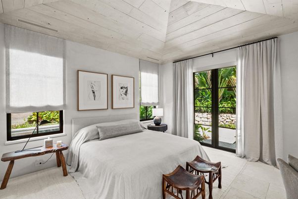 Bedroom, Interior, Wooden Ceilings