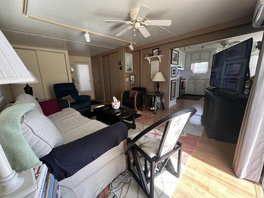Interior, Kitchen, Living room, Wood Texture Flooring