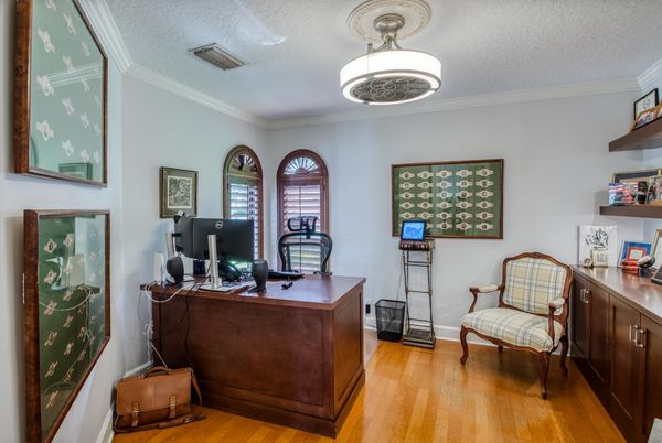 Home Office, Interior, Wood Texture Flooring