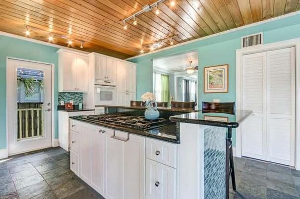 Interior, Kitchen, Wooden Ceilings