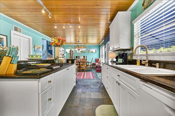 Dining room, Interior, Kitchen, Wooden Ceilings