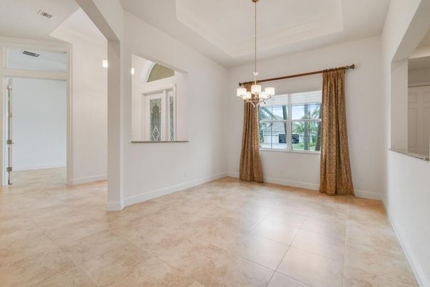 Chandelier, Empty room, Interior