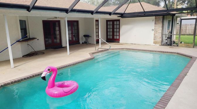 Interior, Pool, Sun Room