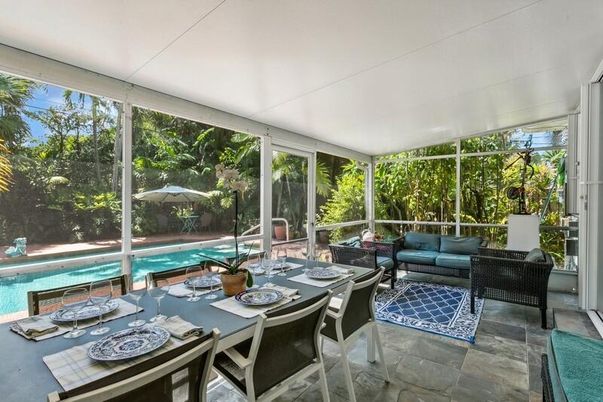 Dining room, Interior, Pool, Sun Room