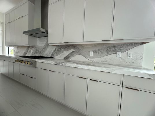 Interior, Kitchen, Marble, Marble Walls