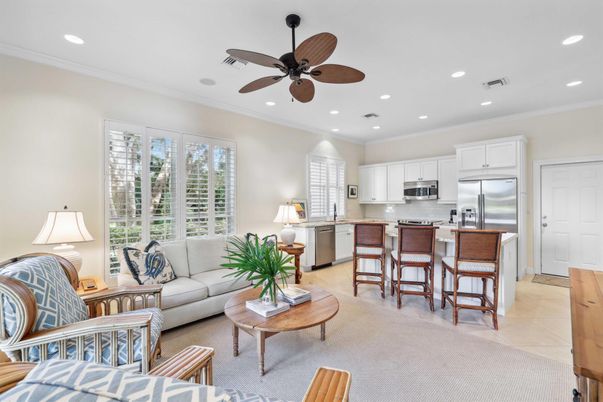 Interior, Kitchen, Living room, Recessed Lighting, Stainless Steel Appliances