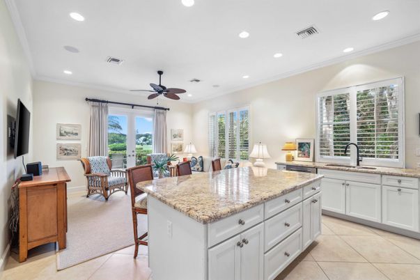 Dining room, Interior, Kitchen, Living room, Recessed Lighting