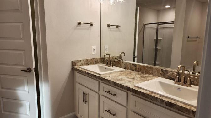 Bathroom, Dual Sink Vanities, Interior