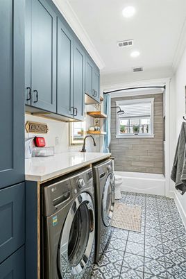 Interior, Recessed Lighting, Washer