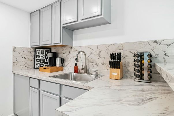 Interior, Kitchen, Marble, Marble Walls