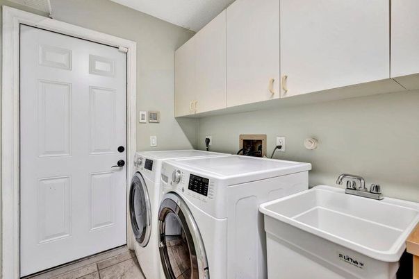 Interior, Washer