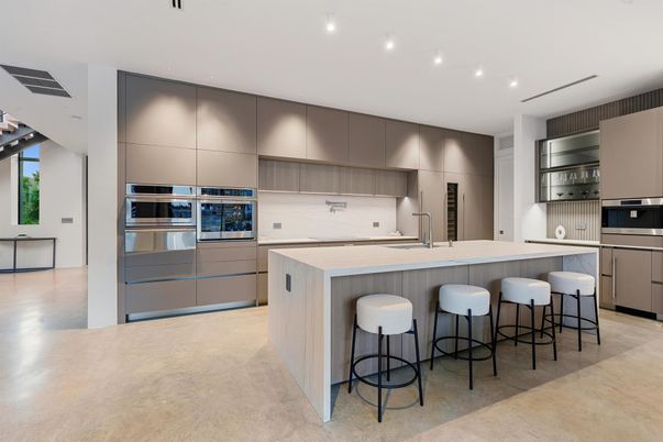Interior, Kitchen, Recessed Lighting, Stainless Steel Appliances