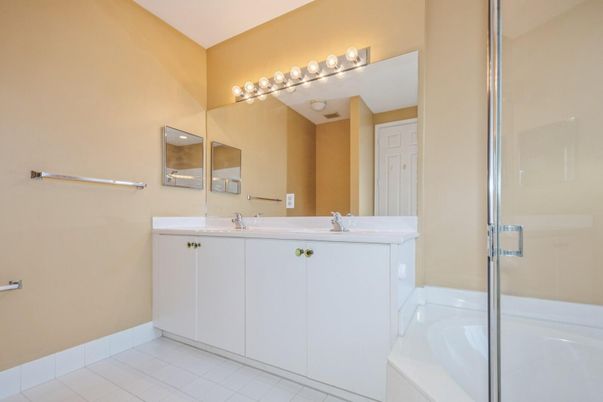 Bathroom, Dual Sink Vanities, Glass Shower, Interior