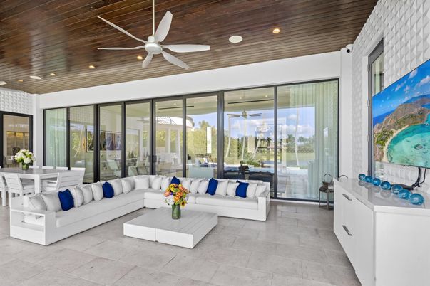 Dining room, Interior, Living room, Recessed Lighting, Wooden Ceilings