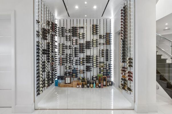 Interior, Recessed Lighting, Wine Storage