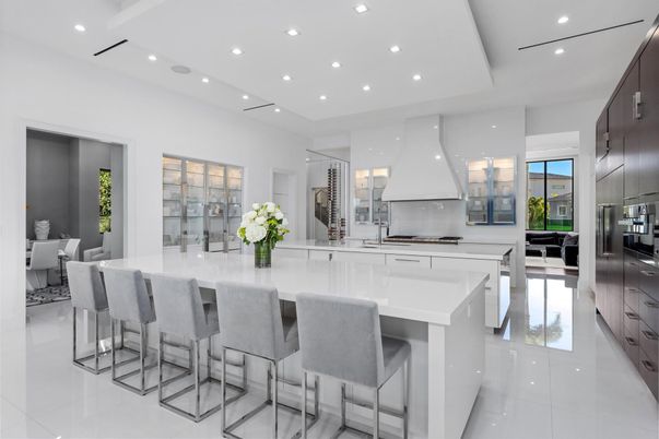 Interior, Kitchen, Recessed Lighting, Stainless Steel Appliances