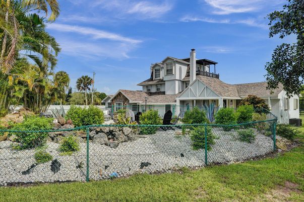 Backyard, Exterior, Facade, Tudor Revival
