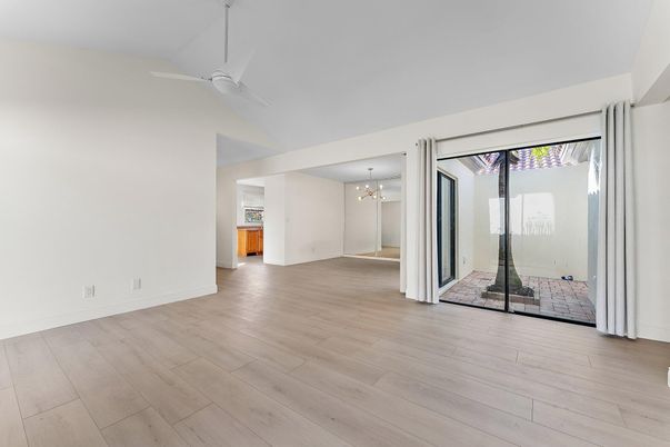 Empty room, Interior, Wood Texture Flooring