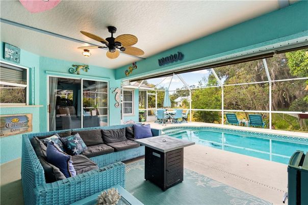 Dining room, Glass Ceilings, Interior, Living room, Pool, Sun Room
