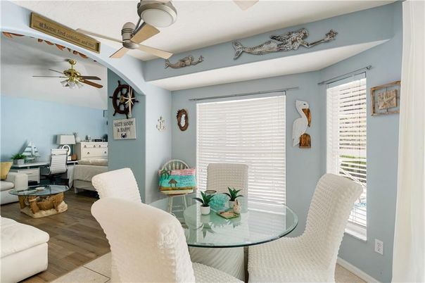 Dining room, Interior, Wood Texture Flooring