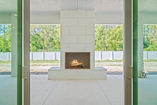 Exterior, Fireplace, Interior, Pendant Lights