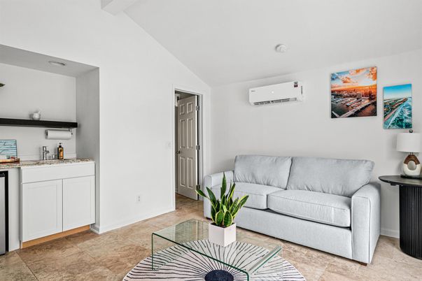 Interior, Kitchen, Living room