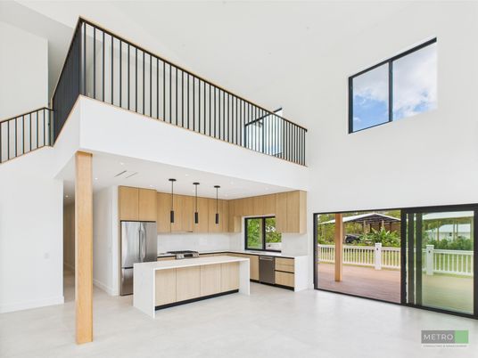 Interior, Kitchen, Pendant Lights, Stainless Steel Appliances