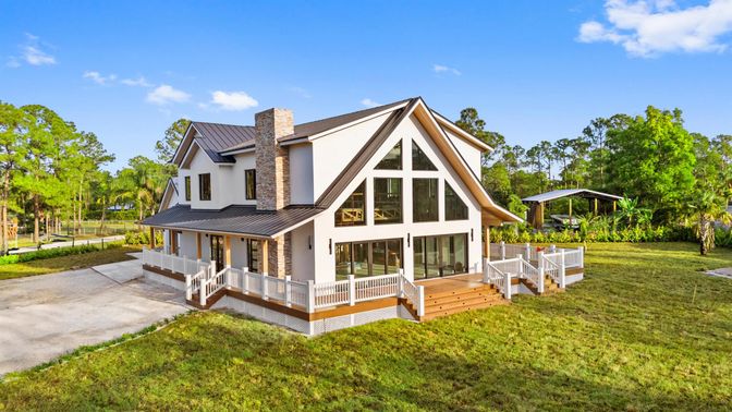 Backyard, Exterior, Facade, Tudor Revival