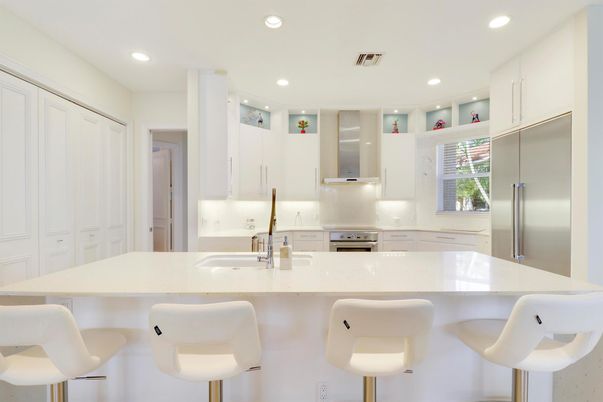 Interior, Kitchen, Recessed Lighting, Stainless Steel Appliances