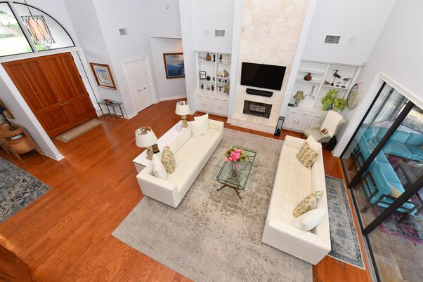 Fireplace, Interior, Living room, Wood Texture Flooring