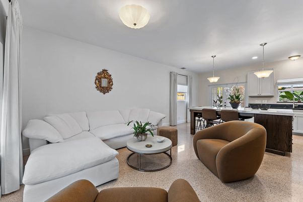 Dining room, Interior, Kitchen, Living room, Pendant Lights, Recessed Lighting